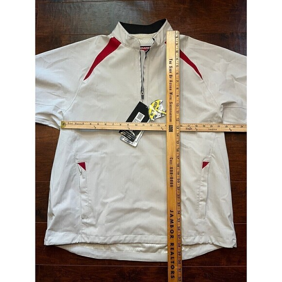 NWT Sun Mountain Waterproof Torrent LT Short Sleeve Pullover Mens Sz Large - Picture 5 of 7